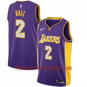 NBA Los Angeles Lakers Trikot Lonzo Ball 2 Nike 2017-18 Lila Swingman - Herren